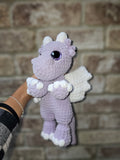 Purple dragon snuggler