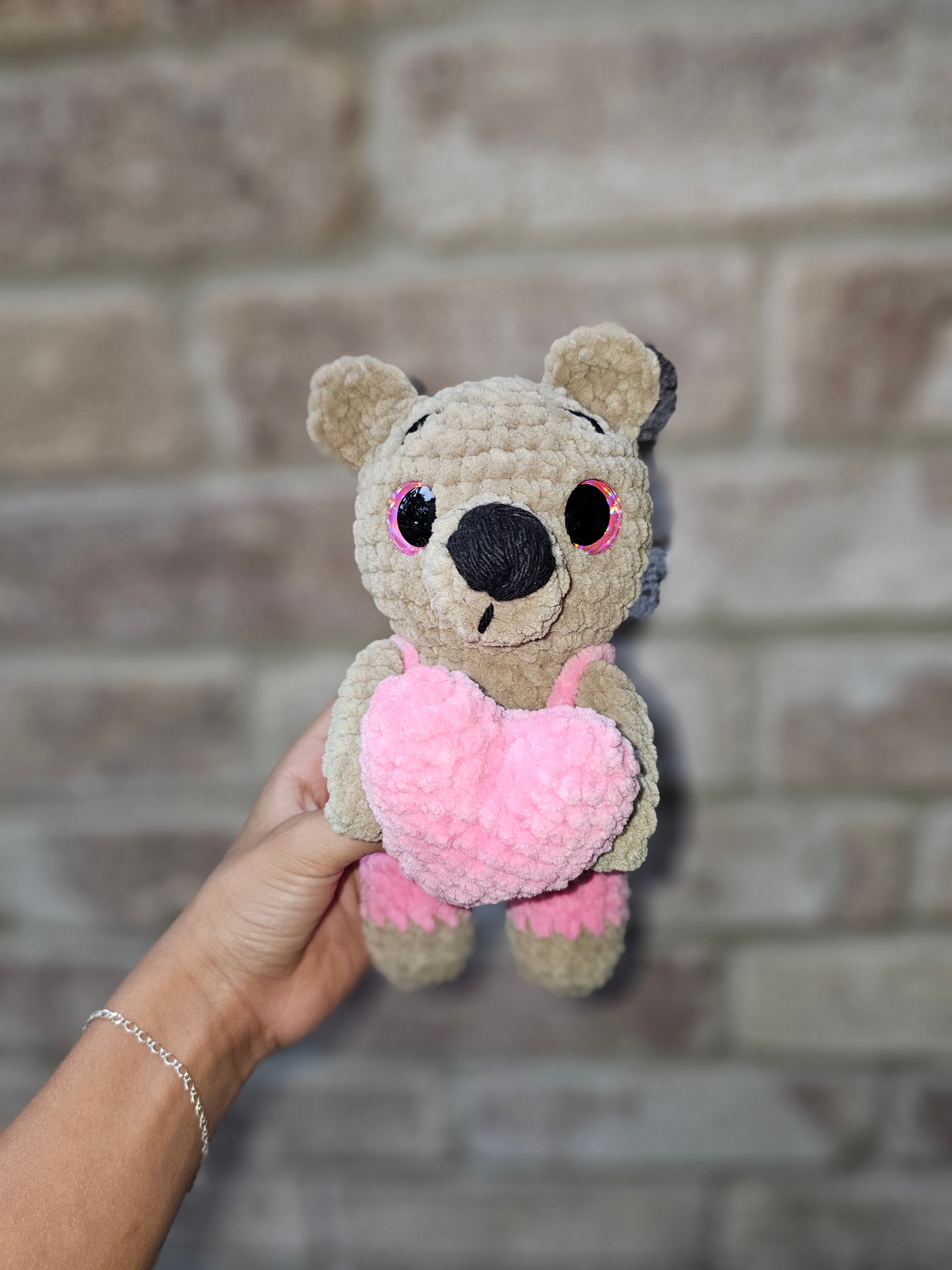 Heart teddy bear
